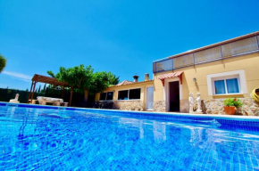 V&V LLORET- VILLA VENUS preciosa planta baja para 6PAX,con piscina privada y gran terraza con barbacoa interior